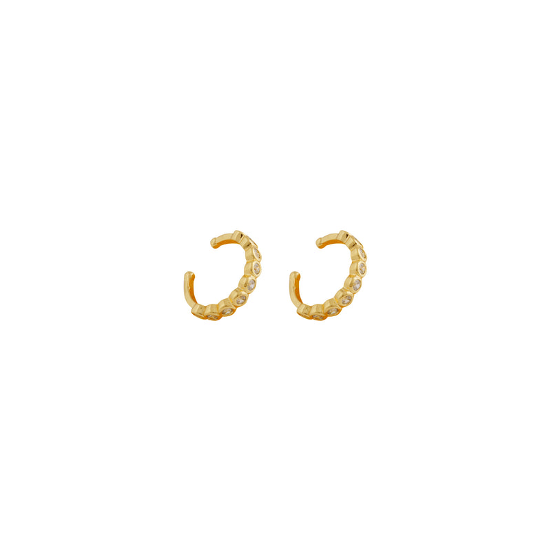 EARCUFFS EMMA BAÑADOS EN ORO | BOAZ JOYAS