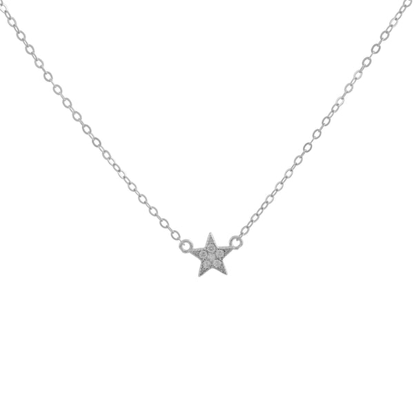 COLLAR ESTRELLA PLATA | BOAZ JOYAS