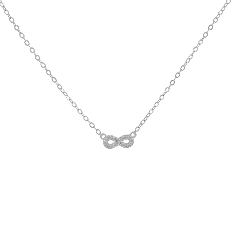 COLLAR INFINITO PLATA | BOAZ JOYAS