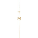 PULSERA INICIAL BAÑADA EN ORO