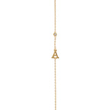 PULSERA INICIAL BAÑADA EN ORO