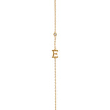 PULSERA INICIAL BAÑADA EN ORO