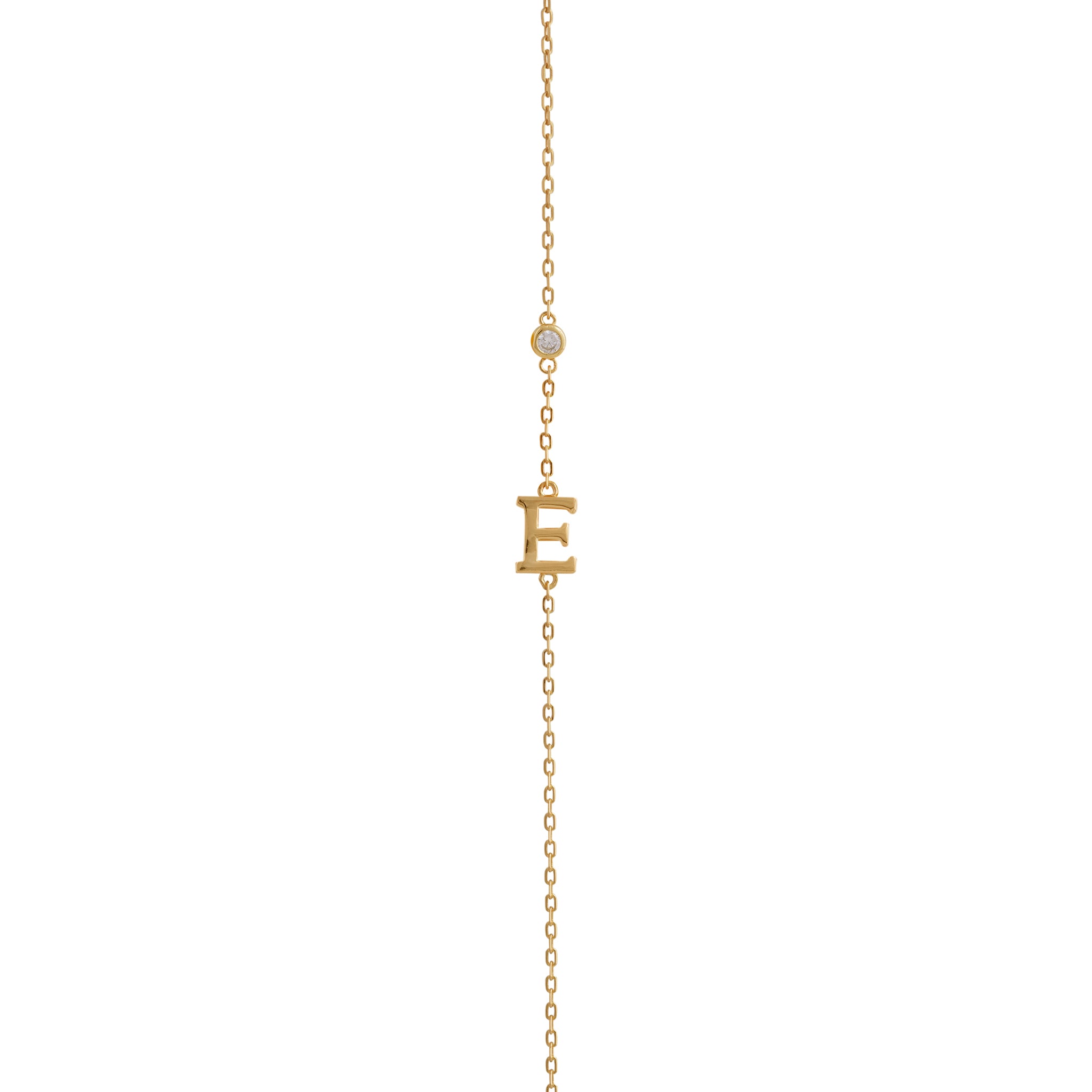 PULSERA INICIAL BAÑADA EN ORO