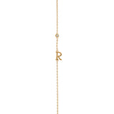 PULSERA INICIAL BAÑADA EN ORO
