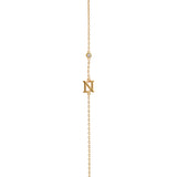 PULSERA INICIAL BAÑADA EN ORO