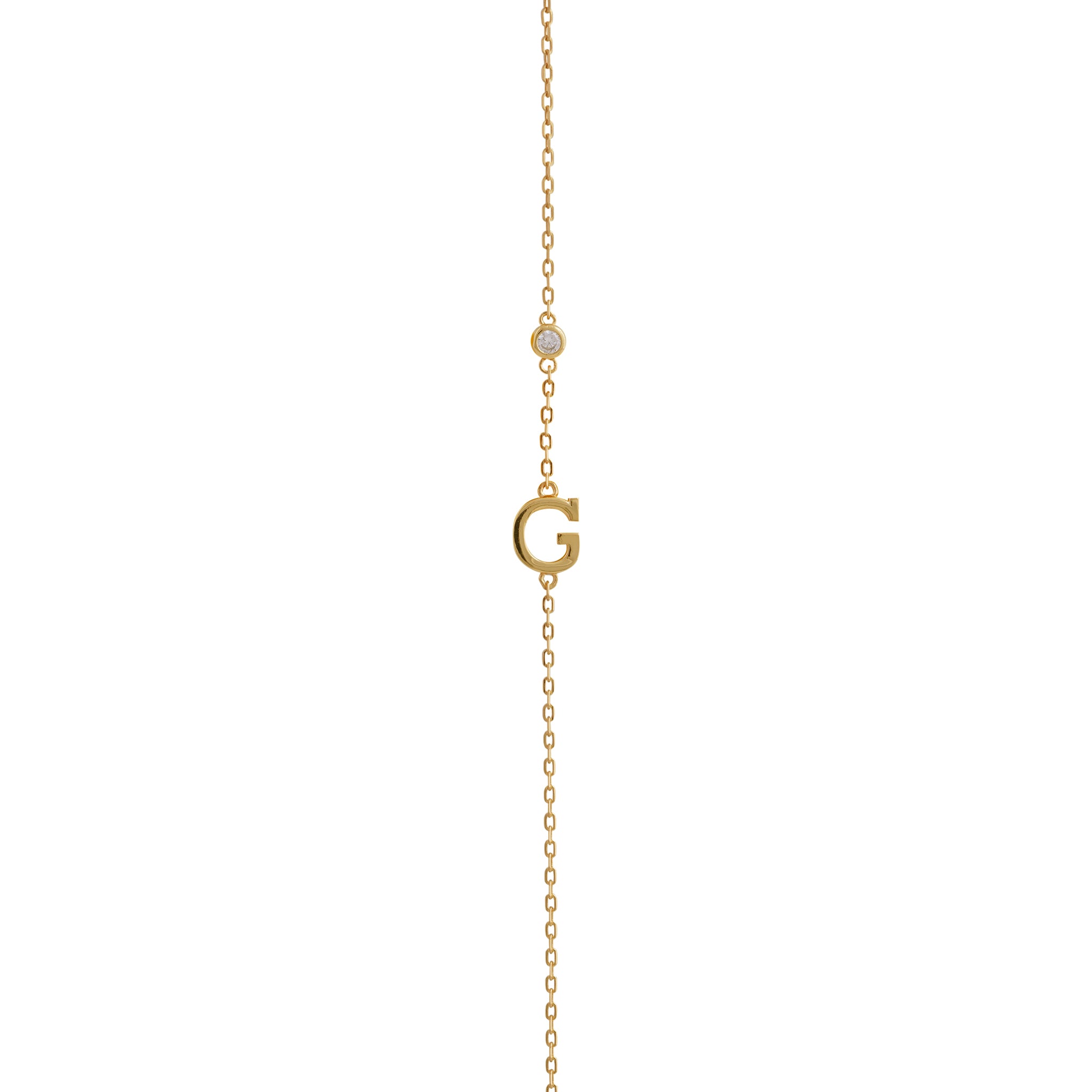 PULSERA INICIAL BAÑADA EN ORO