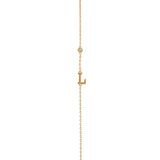 PULSERA INICIAL BAÑADA EN ORO