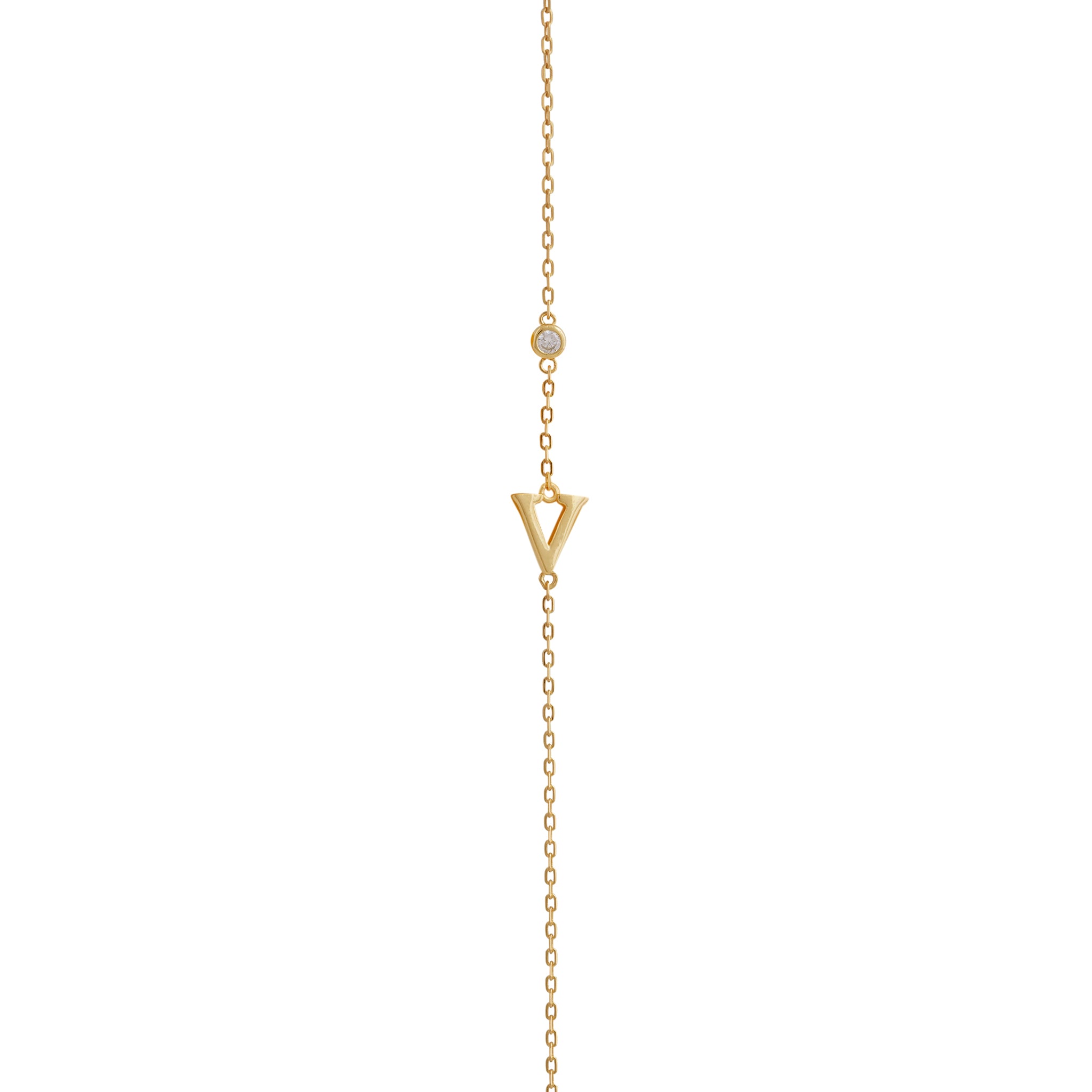PULSERA INICIAL BAÑADA EN ORO