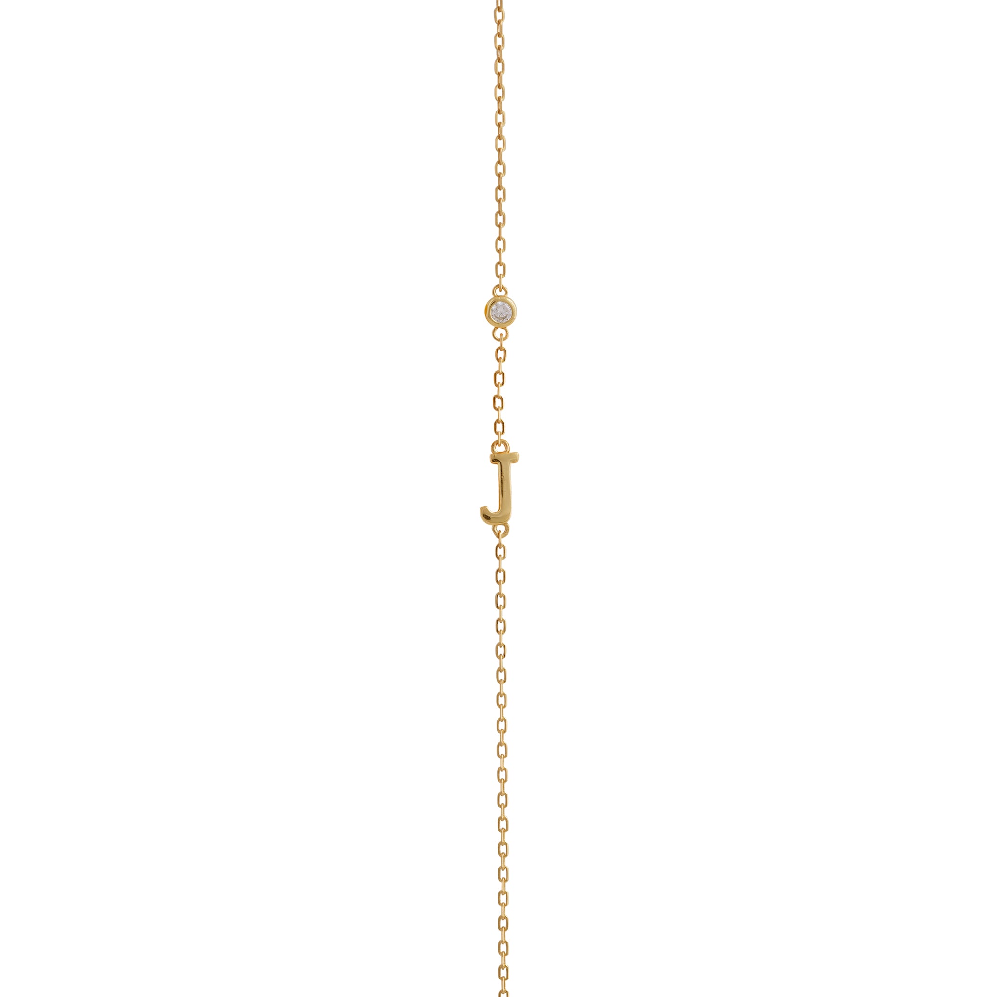 PULSERA INICIAL BAÑADA EN ORO