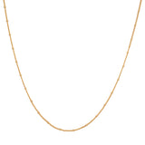 COLLAR NORA BAÑADO EN ORO