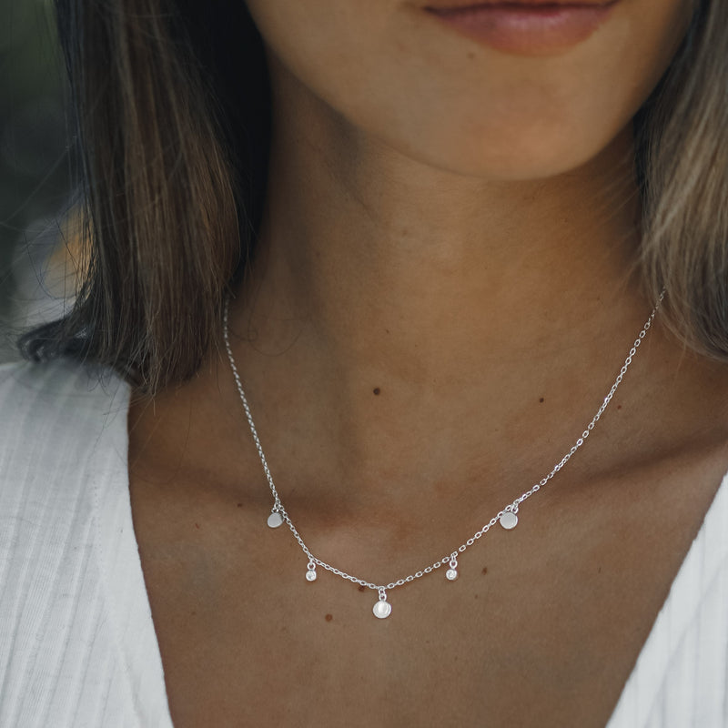 COLLAR SILK PLATA | BOAZ JOYAS