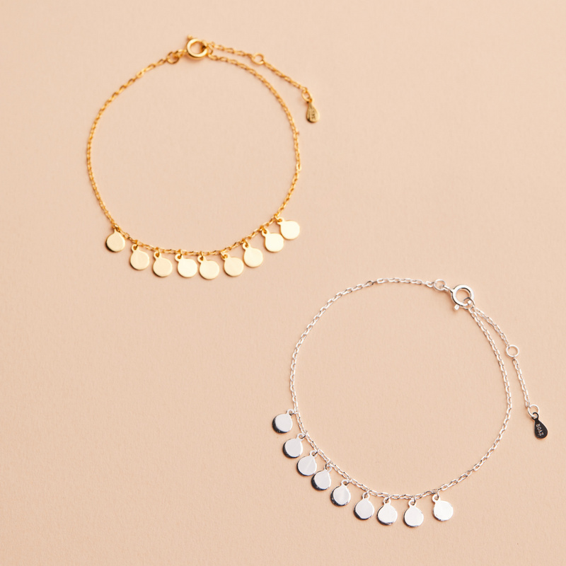 PULSERA KENIA PLATA | BOAZ JOYAS