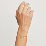 PULSERA JULIETA BAÑADA EN ORO