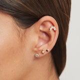 PIERCING SUN BAÑADO EN ORO (1 UNIDAD)