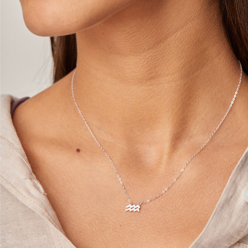 COLLAR ZODIAC PLATA | BOAZ JOYAS