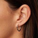 ARGOLLAS AILA 20MM BAÑADAS EN ORO BLANCO