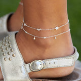 TOBILLERA CIRCONES PLATA