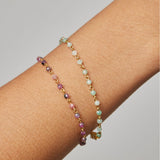 PULSERA SILA PINK BAÑADA EN ORO