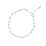 PULSERA SILA WHITE PLATA