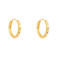 ARGOLLAS KARA 20MM BAÑADAS EN ORO | BOAZ JOYAS