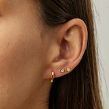 AROS MINI STARS BAÑADOS EN ORO