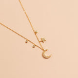 COLLAR OSLO BAÑADO EN ORO