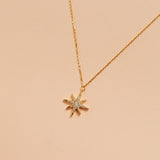 COLLAR GALAXY BAÑADO EN ORO