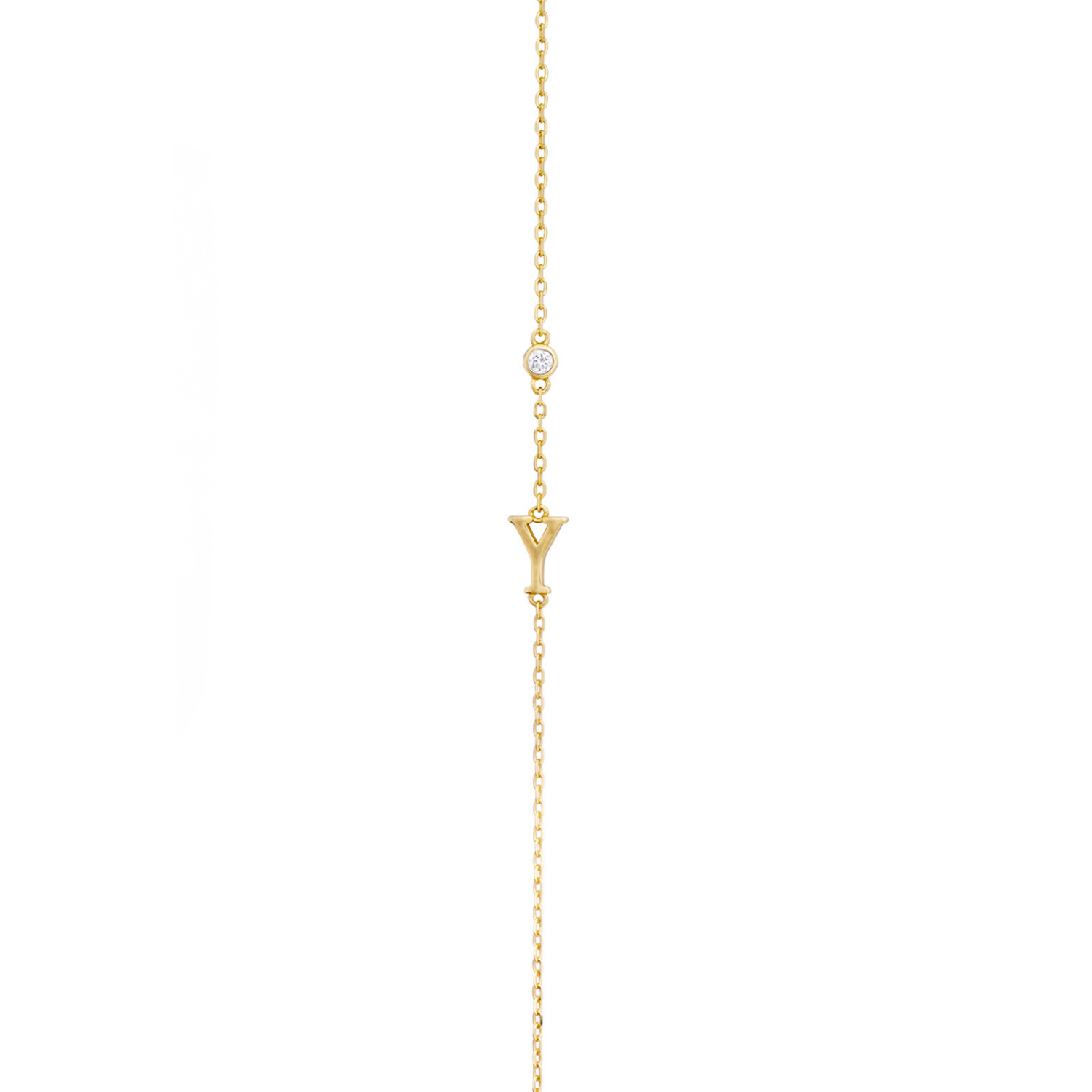 PULSERA INICIAL BAÑADA EN ORO