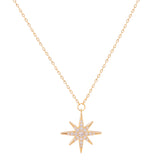 COLLAR GALAXY BAÑADO EN ORO