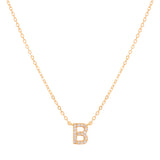 COLLAR INICIAL SHINE BAÑADO EN ORO