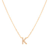 COLLAR INICIAL SHINE BAÑADO EN ORO
