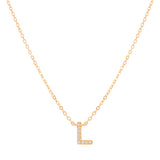 COLLAR INICIAL SHINE BAÑADO EN ORO