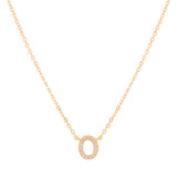 COLLAR INICIAL SHINE BAÑADO EN ORO