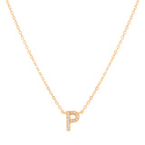 COLLAR INICIAL SHINE BAÑADO EN ORO