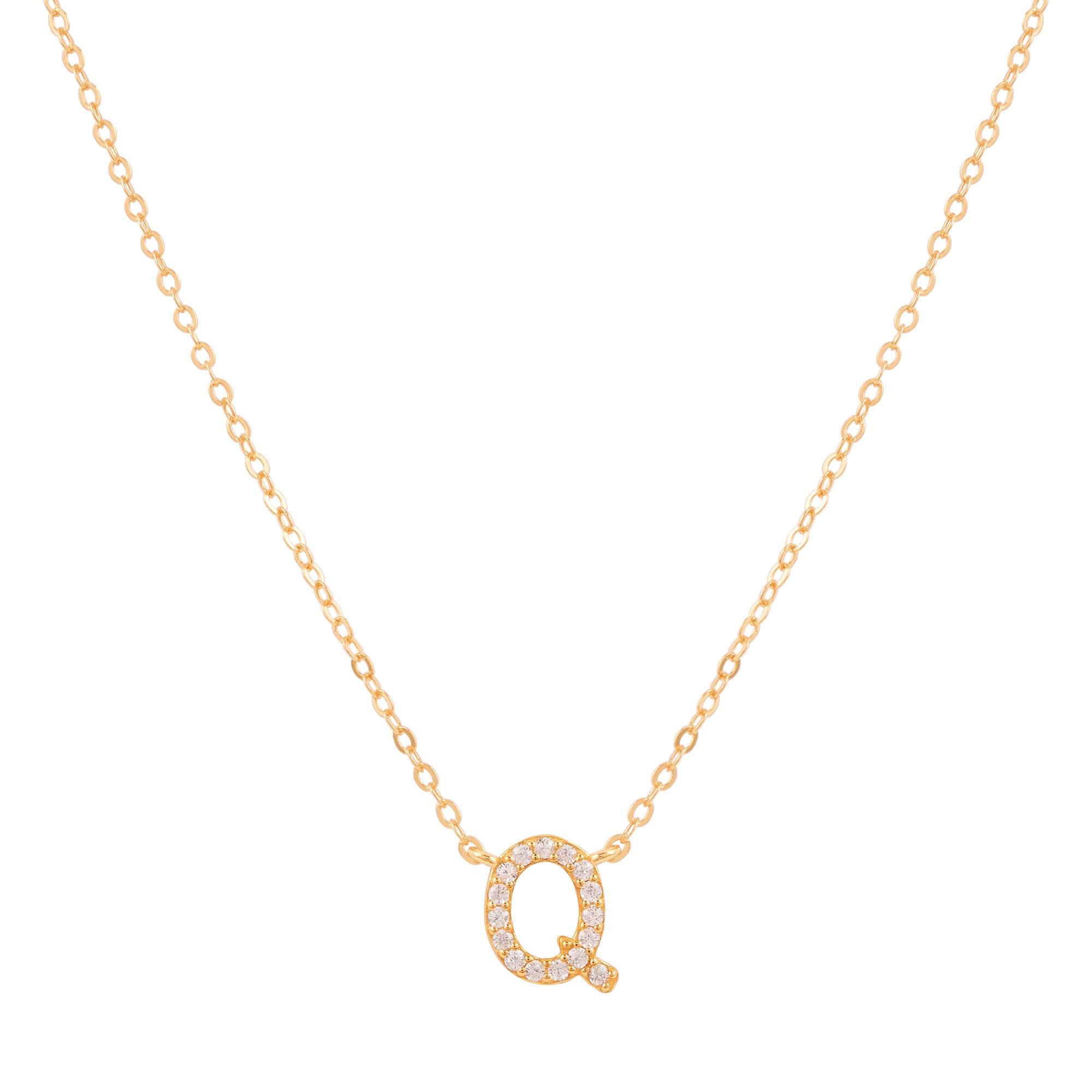 COLLAR INICIAL SHINE BAÑADO EN ORO