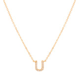 COLLAR INICIAL SHINE BAÑADO EN ORO