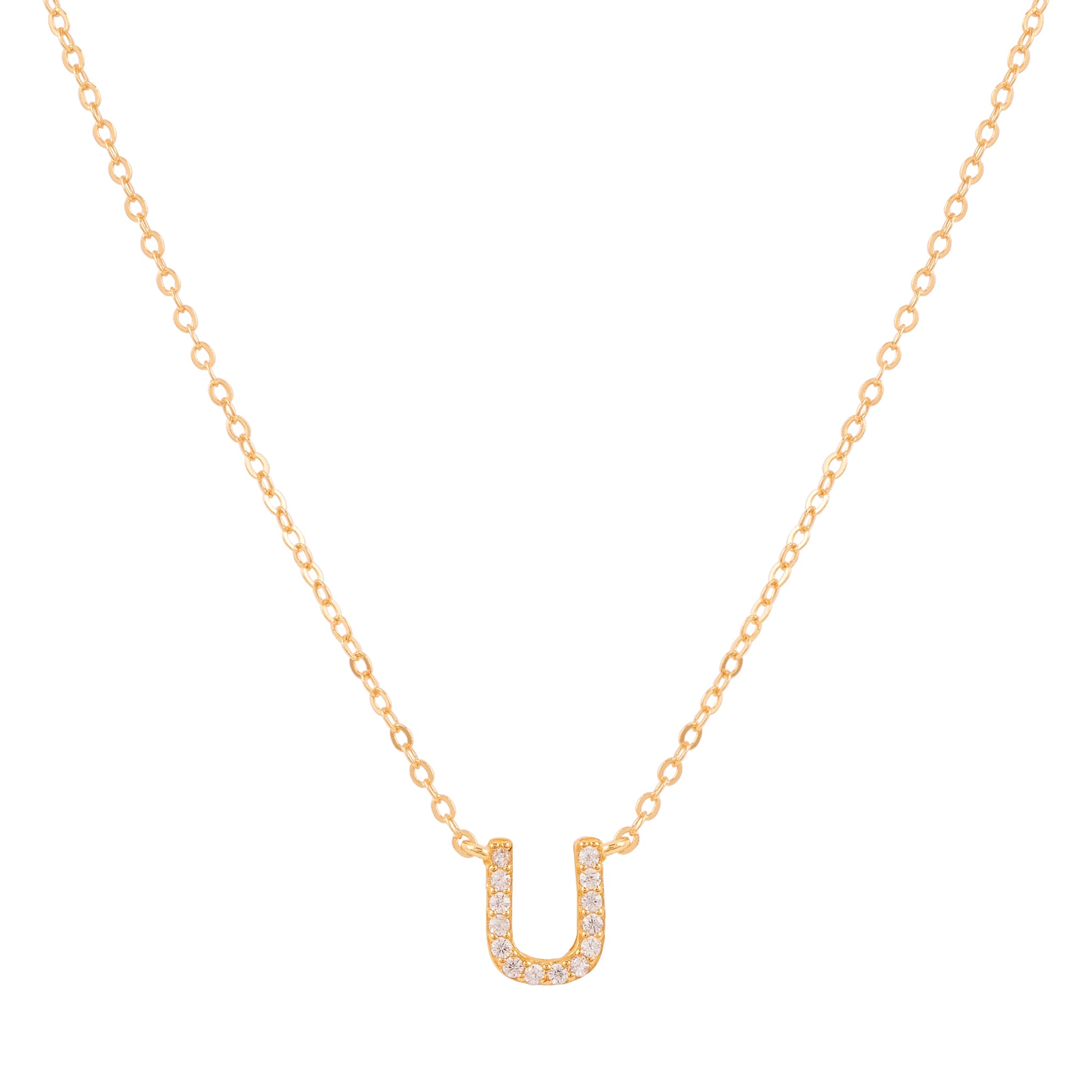 COLLAR INICIAL SHINE BAÑADO EN ORO