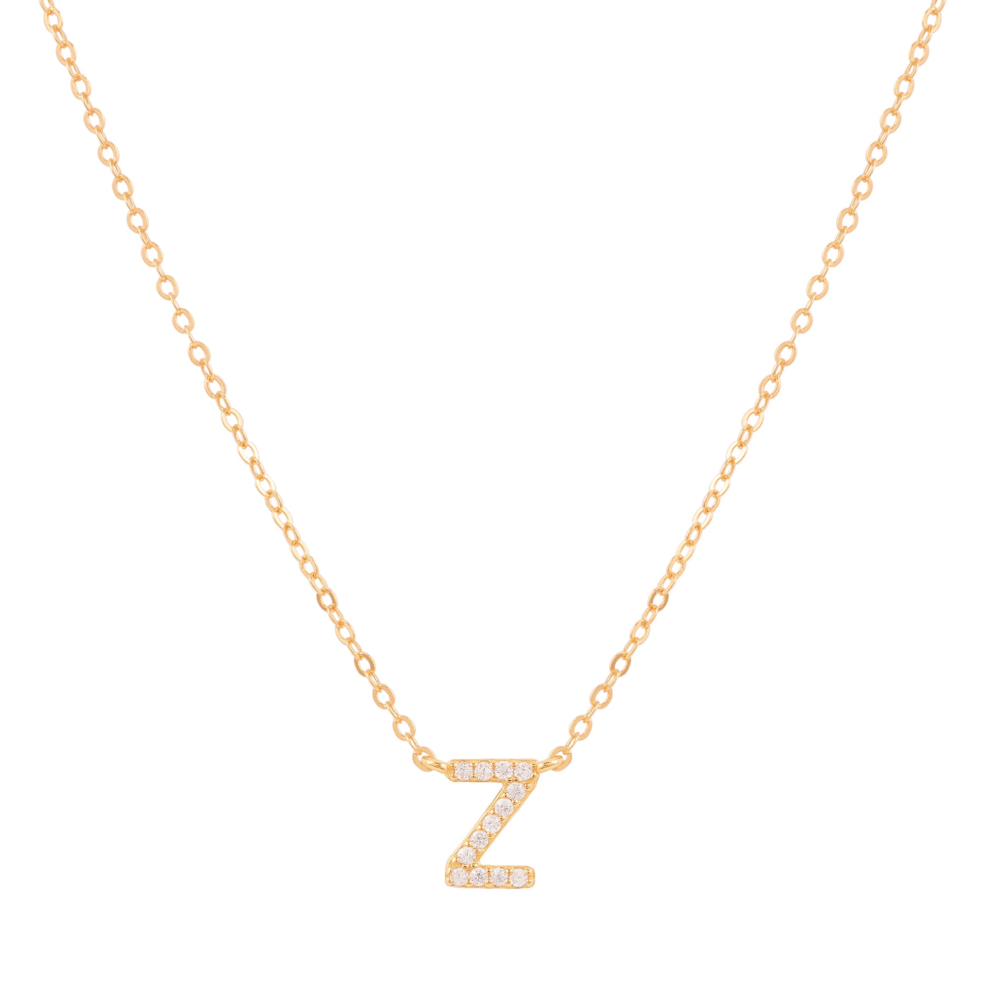COLLAR INICIAL SHINE BAÑADO EN ORO