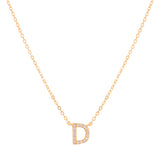 COLLAR INICIAL SHINE BAÑADO EN ORO