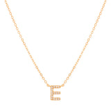 COLLAR INICIAL SHINE BAÑADO EN ORO
