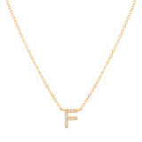 COLLAR INICIAL SHINE BAÑADO EN ORO