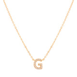 COLLAR INICIAL SHINE BAÑADO EN ORO