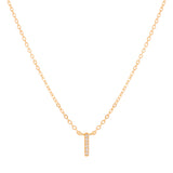 COLLAR INICIAL SHINE BAÑADO EN ORO