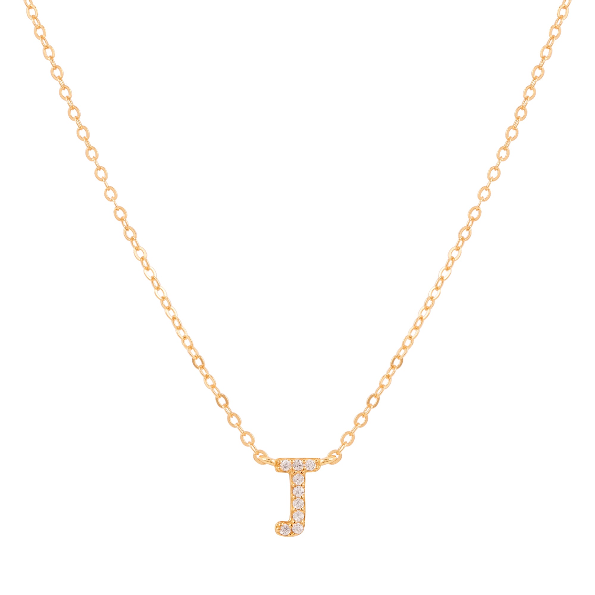 COLLAR INICIAL SHINE BAÑADO EN ORO