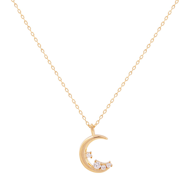 COLLAR MOON BAÑADO EN ORO | BOAZ JOYAS