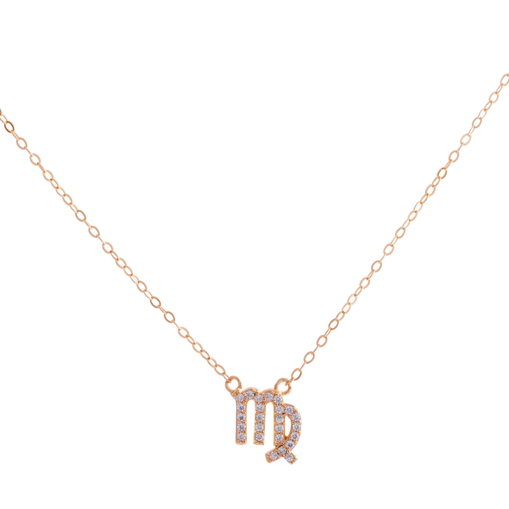 COLLAR ZODIAC BAÑADO EN ORO