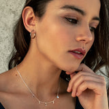 ARGOLLAS AILA 20MM BAÑADAS EN ORO BLANCO