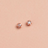AROS FIONA BAÑADOS EN ORO ROSADO