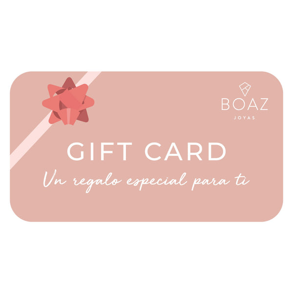 GIFT CARD BOAZ | BOAZ JOYAS