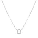 COLLAR INICIAL SHINE PLATA